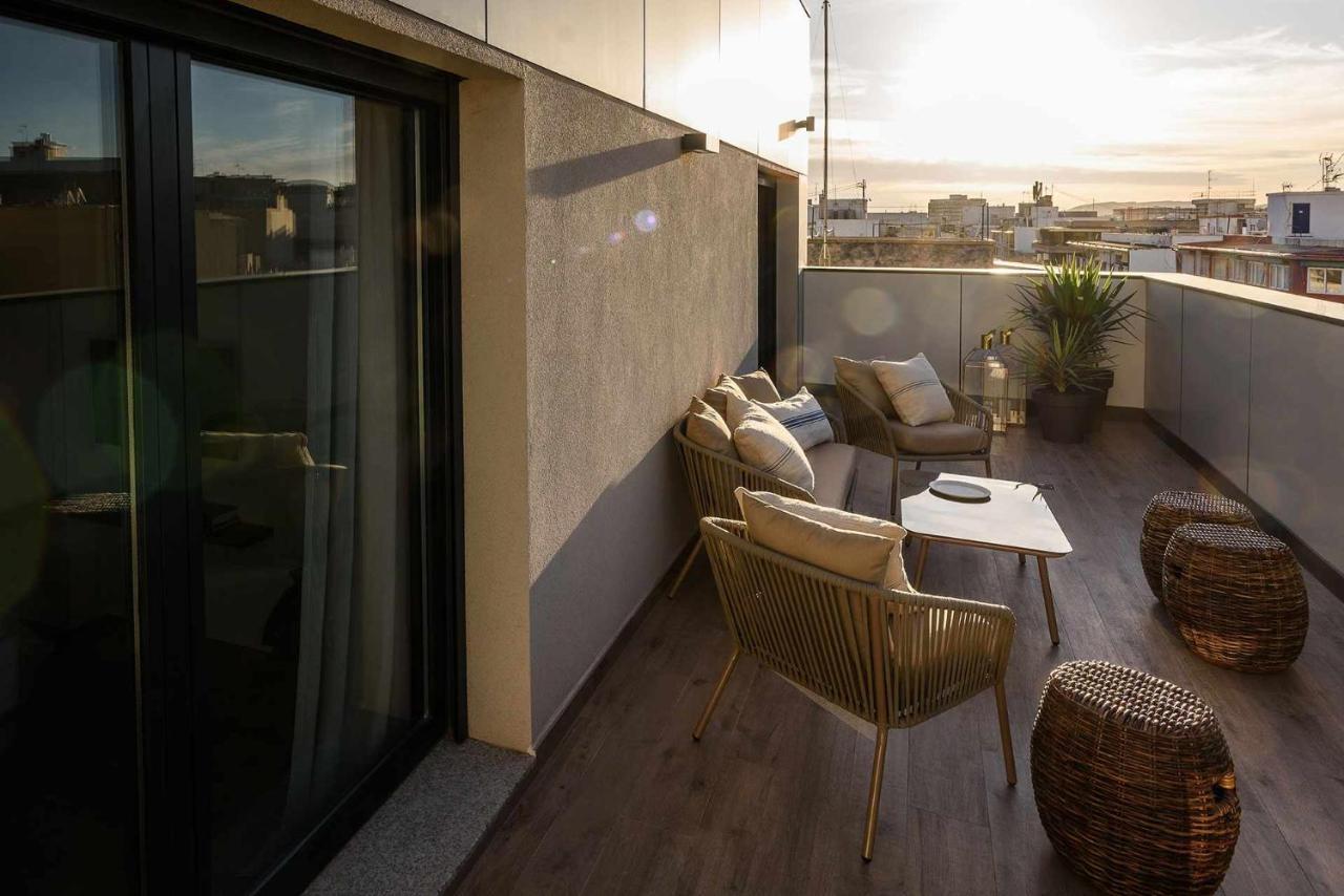 Apartamento Bguest Con Terraza Alicante Bagian luar foto