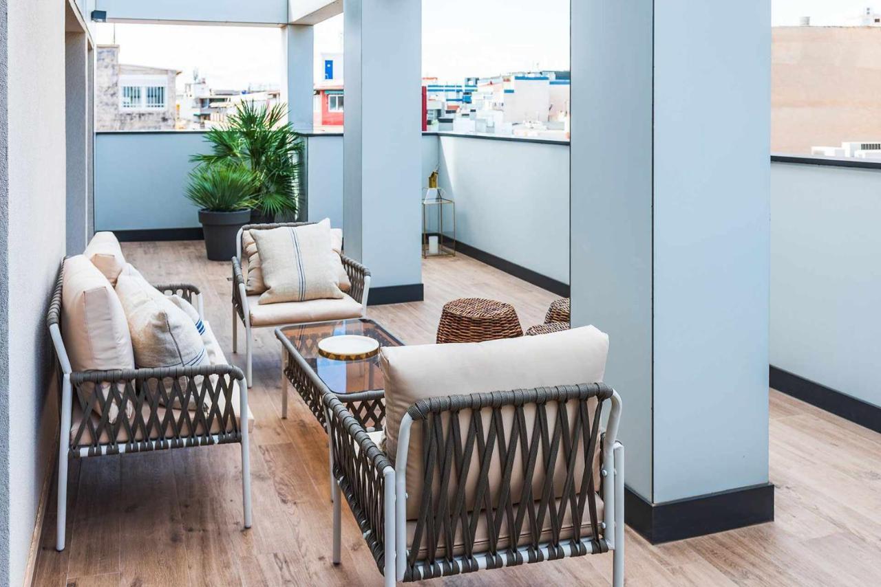 Apartamento Bguest Con Terraza Alicante Bagian luar foto